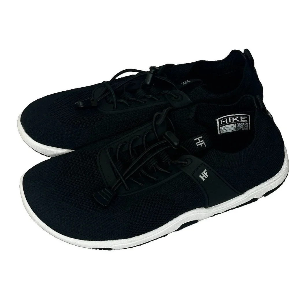 Hike Footwear Theora Pro Black Sneaker Men Barefoot Shoes Size Women 6‎ Men 4